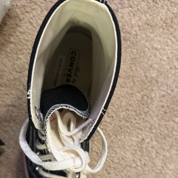 Converse chuck 70 de luxe cowboy boots in black - Picture 10 of 15